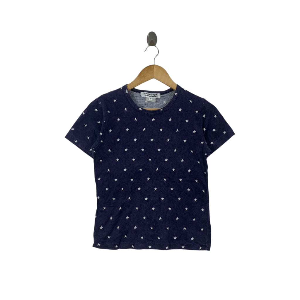 COMME DES GARCONS 2014 Collection Stars AOP Tee Shirt Top Junya Watanabe Design Studio