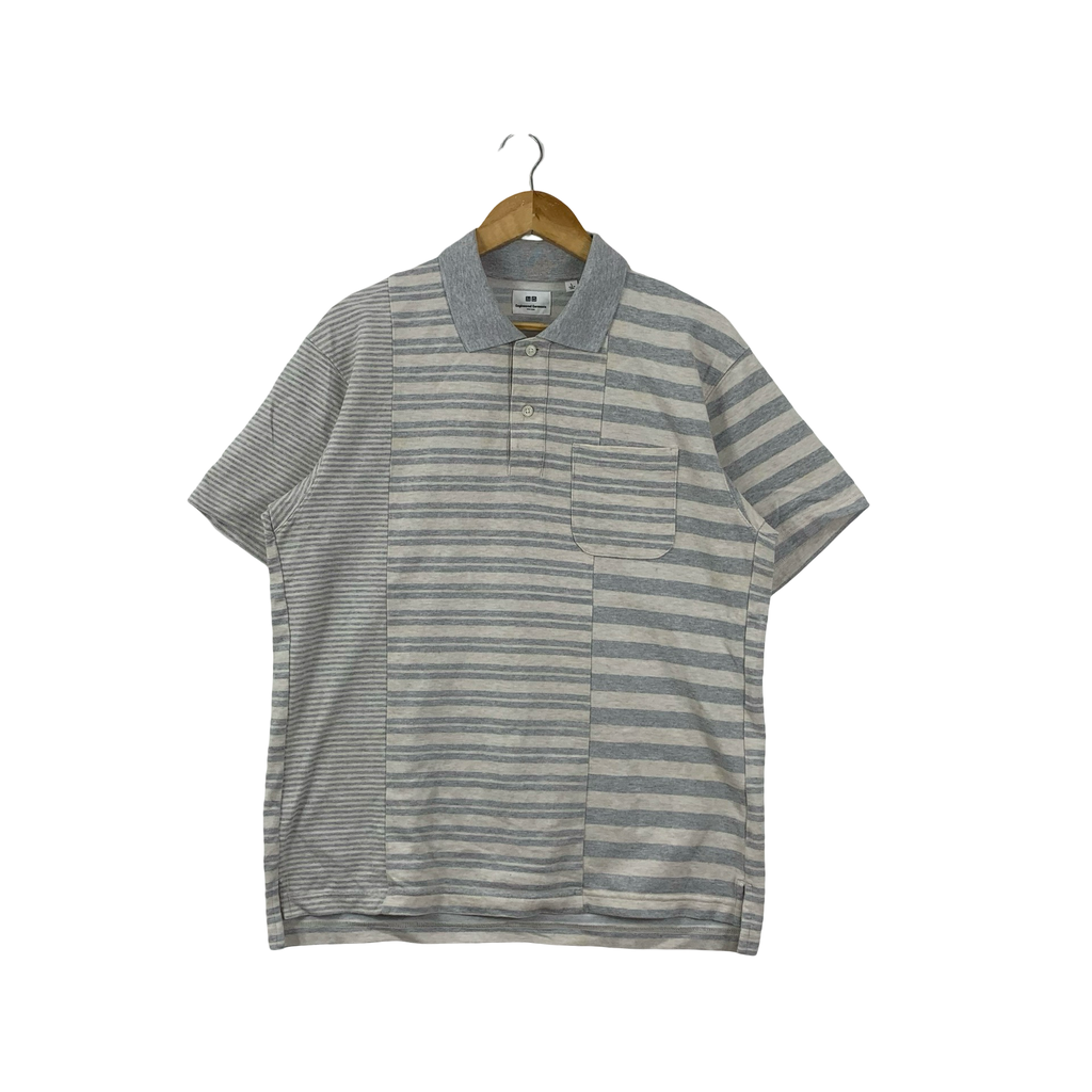 ENGINEERED GARMENTS x UNIQLO Collection Patchwork Polo Tee Shirt Top New York Store