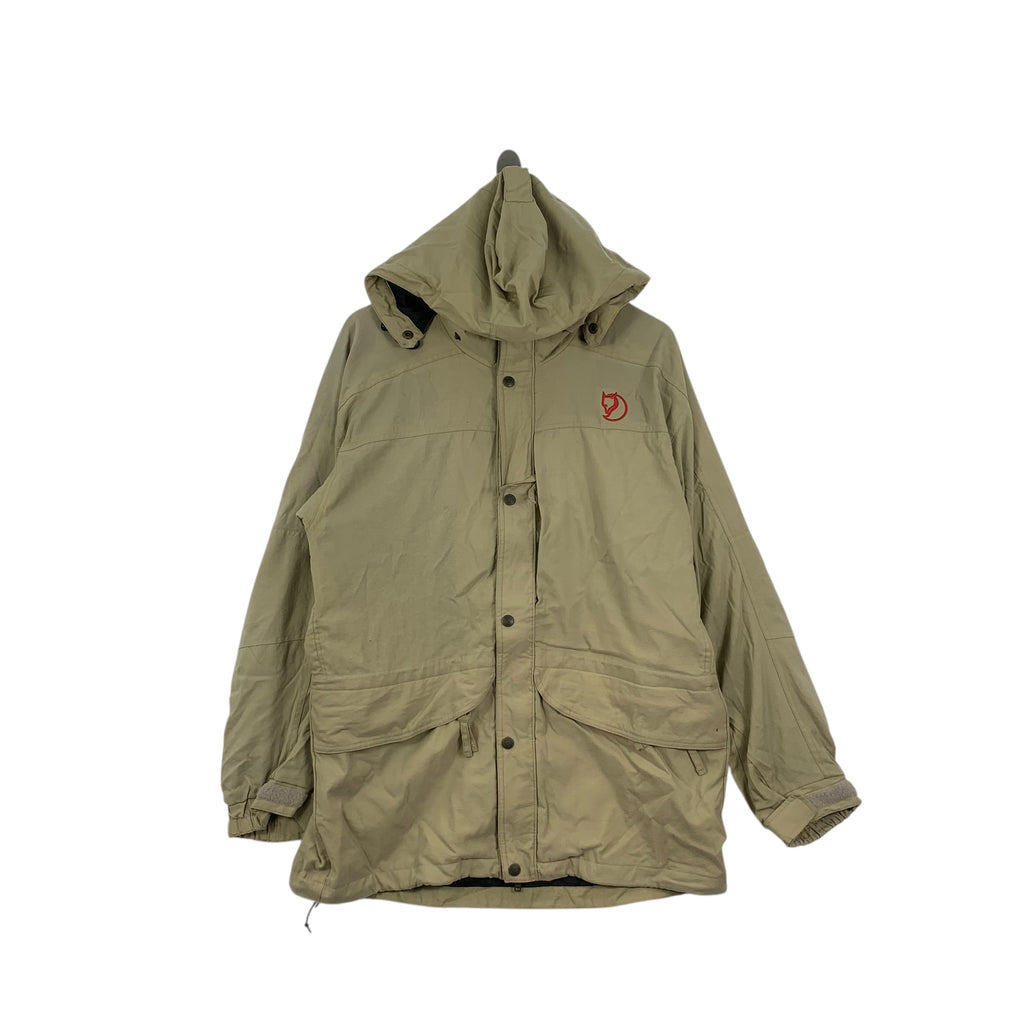 Vintage FJALLRAVEN SWEDEN High Quality Parka Jacket Windbreaker Outdoor Trench Coat