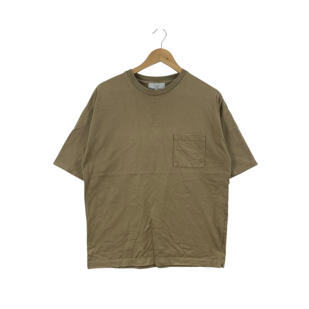 BEAMS JAPAN B:MING COLLECTION Pocket Baggy Tee Shirt Top Minimalist Design