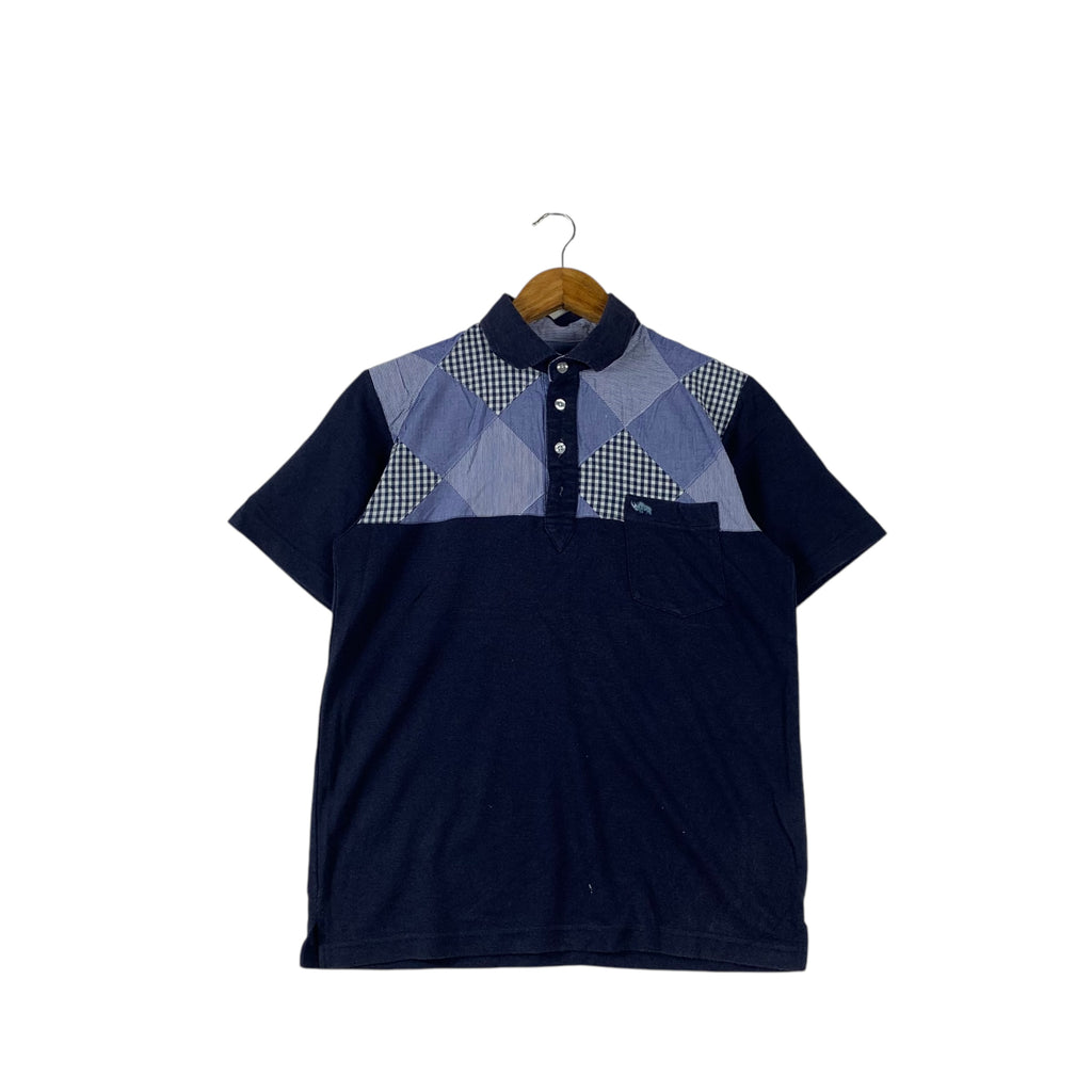 Vintage KANSAI YAMAMOTO HOMME Argyle Polo Tee Shirt Top Nova Checks