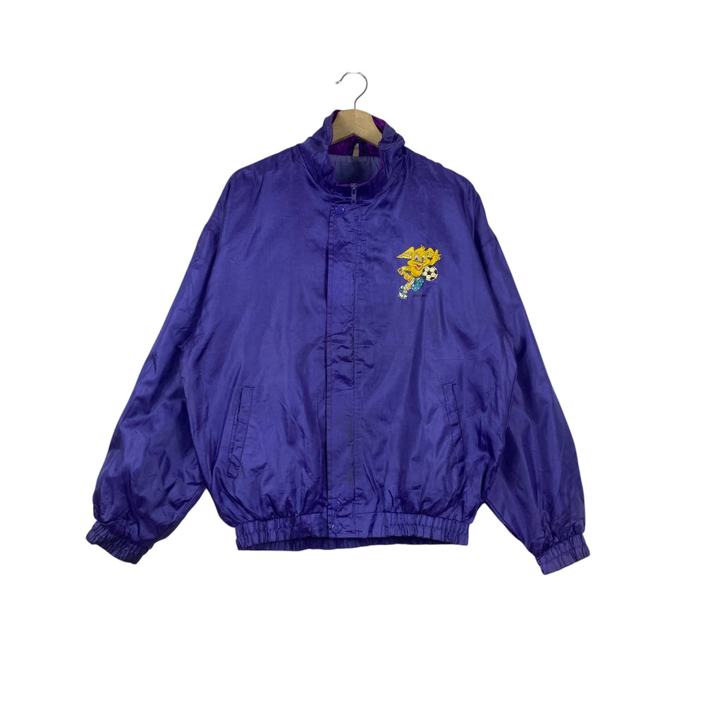 Vintage GLICO SHIMIZU S-Pulse Football Soccer Team  Windbreaker Jacket Japan Sportswear Retro Y2K Streetwear Embroidered