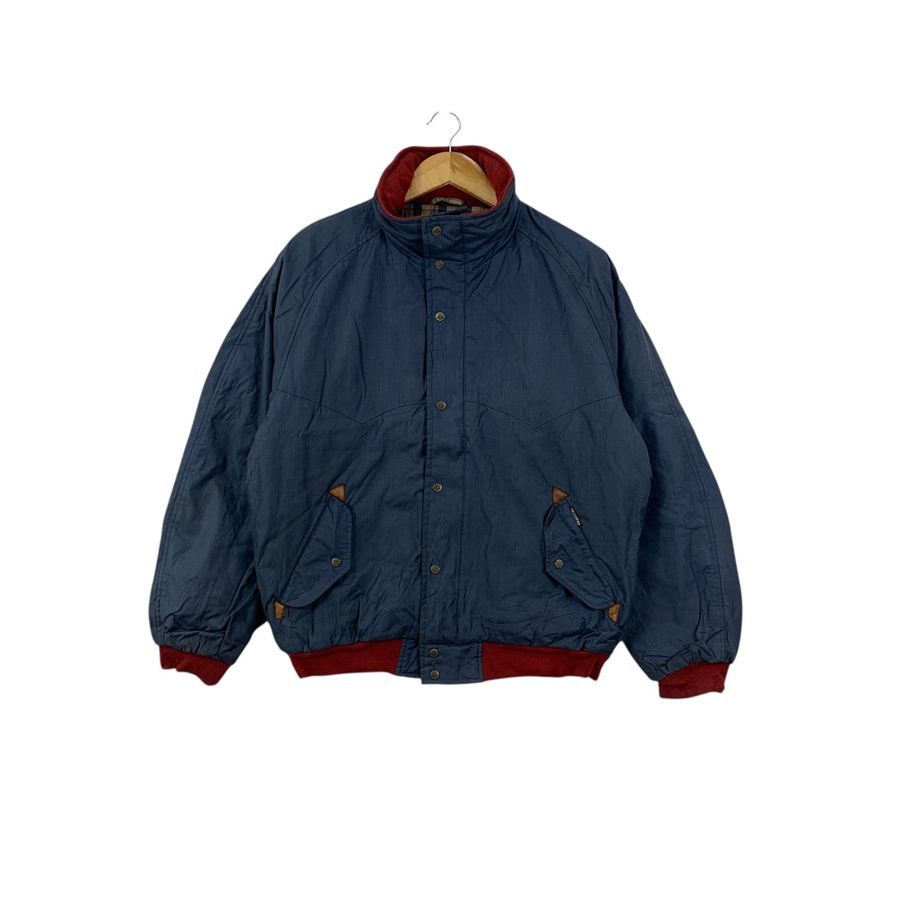 Vintage ASICS TARAS BOULBA Thinsulate Outdoor Jacket Parka Zipper Coat Made In Japan