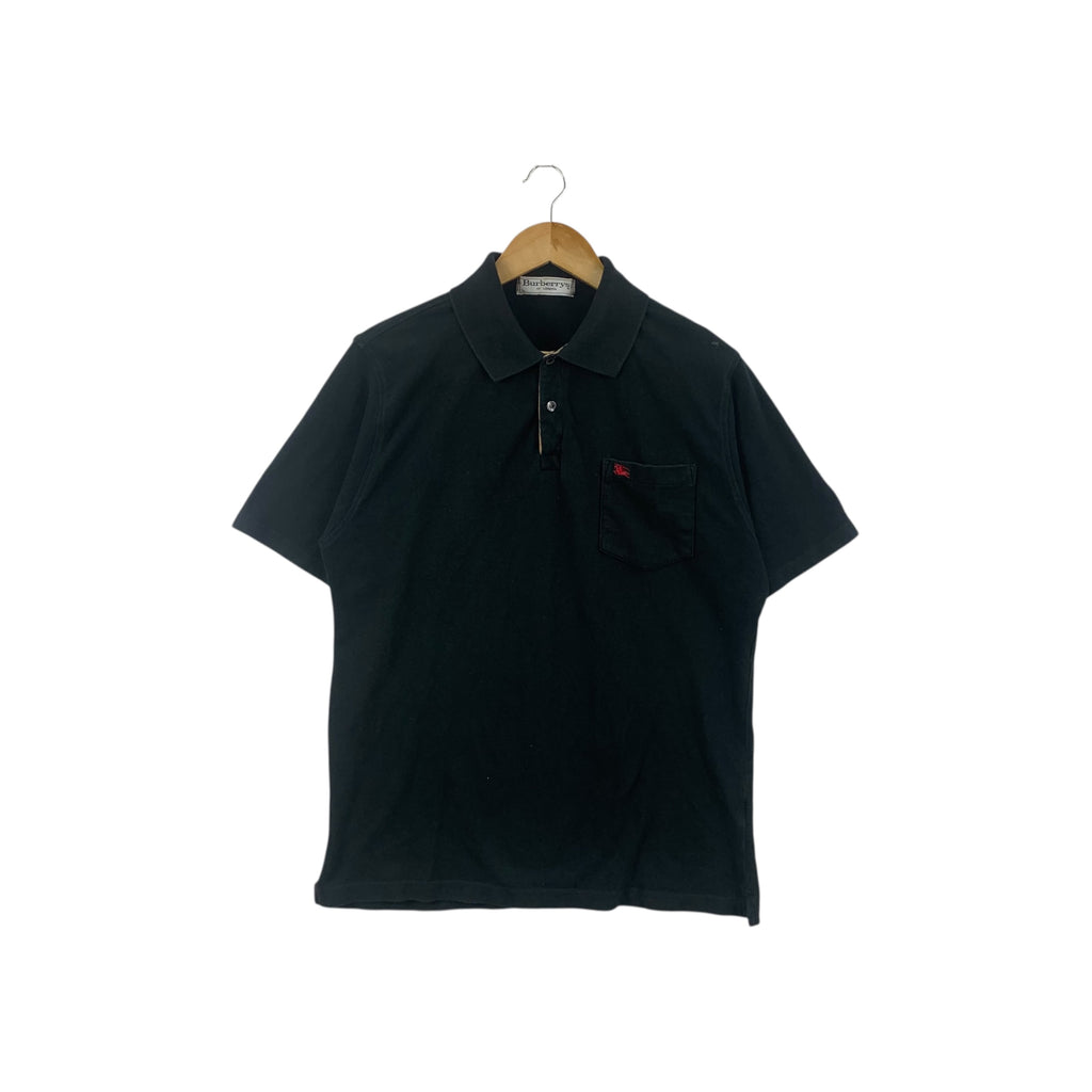 Vintage BURBERRY OF LONDON Prorsum Pocket Polo Tee Shirt Top Embroidered Logo
