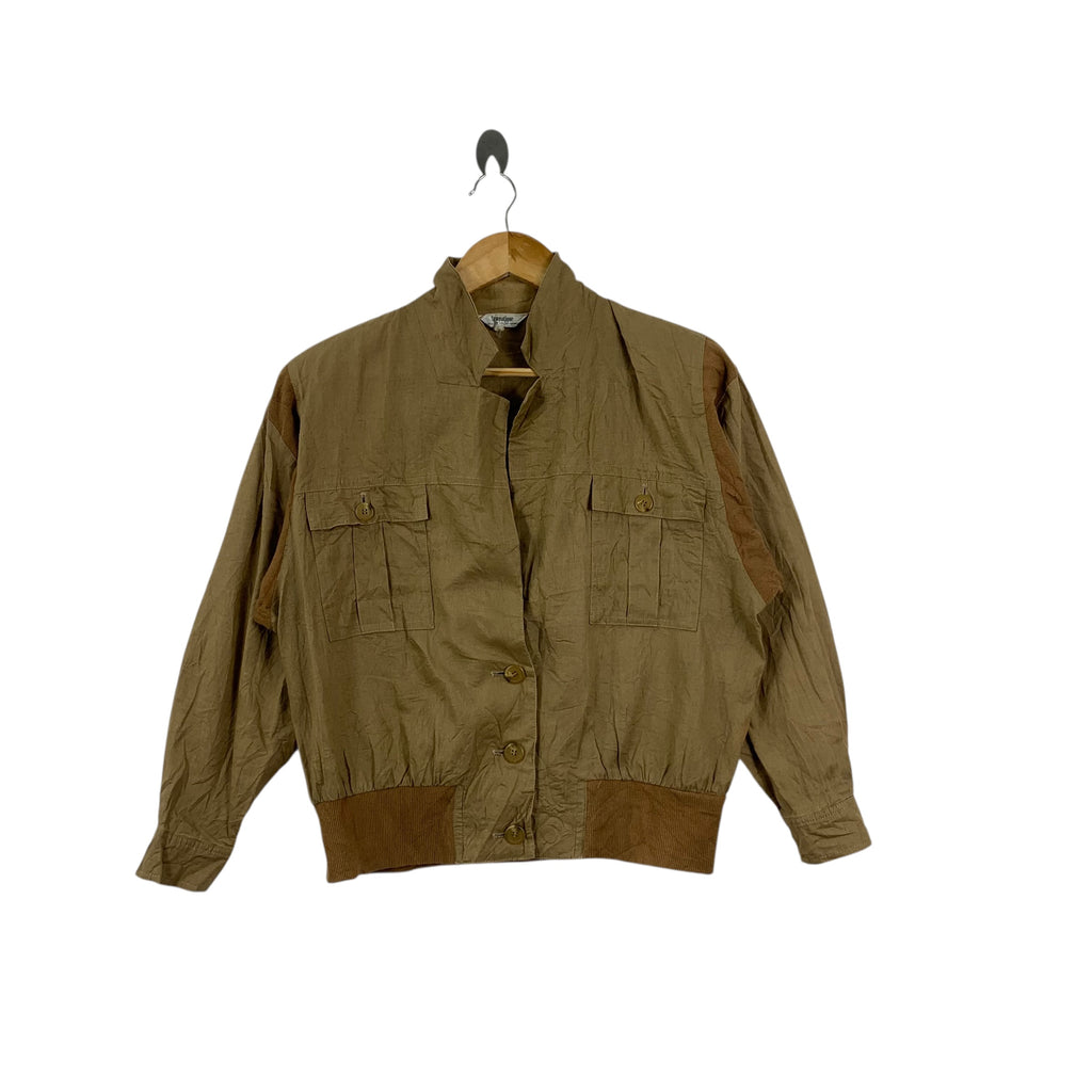 Vintage 70s STADIO ARIMOTO JAPAN Sympatique Bomber Jacket Windbreaker Outdoor