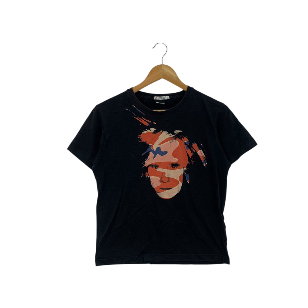 ANDY WARHOL x UNIQLO Self Portrait Camouflage Tee Shirt Top Pop Art Collection