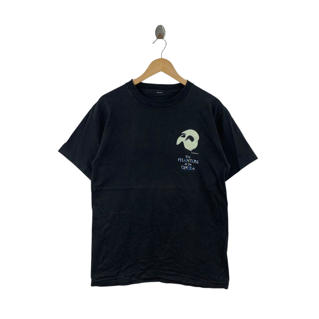 Vintage 1986 THE PHANTOM OF OPERA Musical Tee Shirt Top Movie Film Broadway