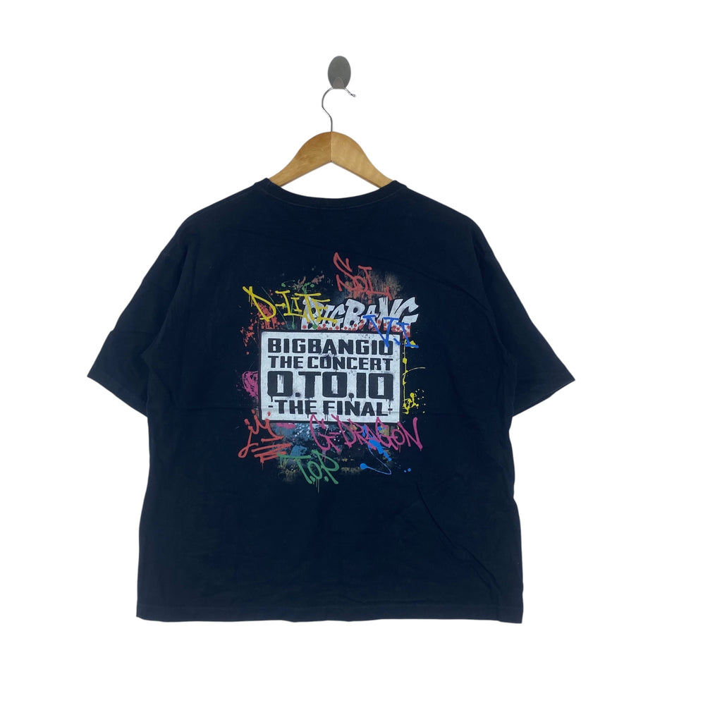 Vintage BIGBANG D.T.O.10 The Final Concert Graphic Tee Shirt YG Entertainment K-Pop