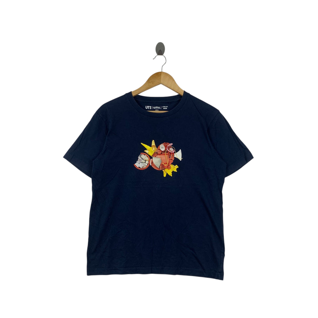 POKEMON x UNIQLO x MAGMA Magicarp Game Tee Shirt Top Illustration Artist