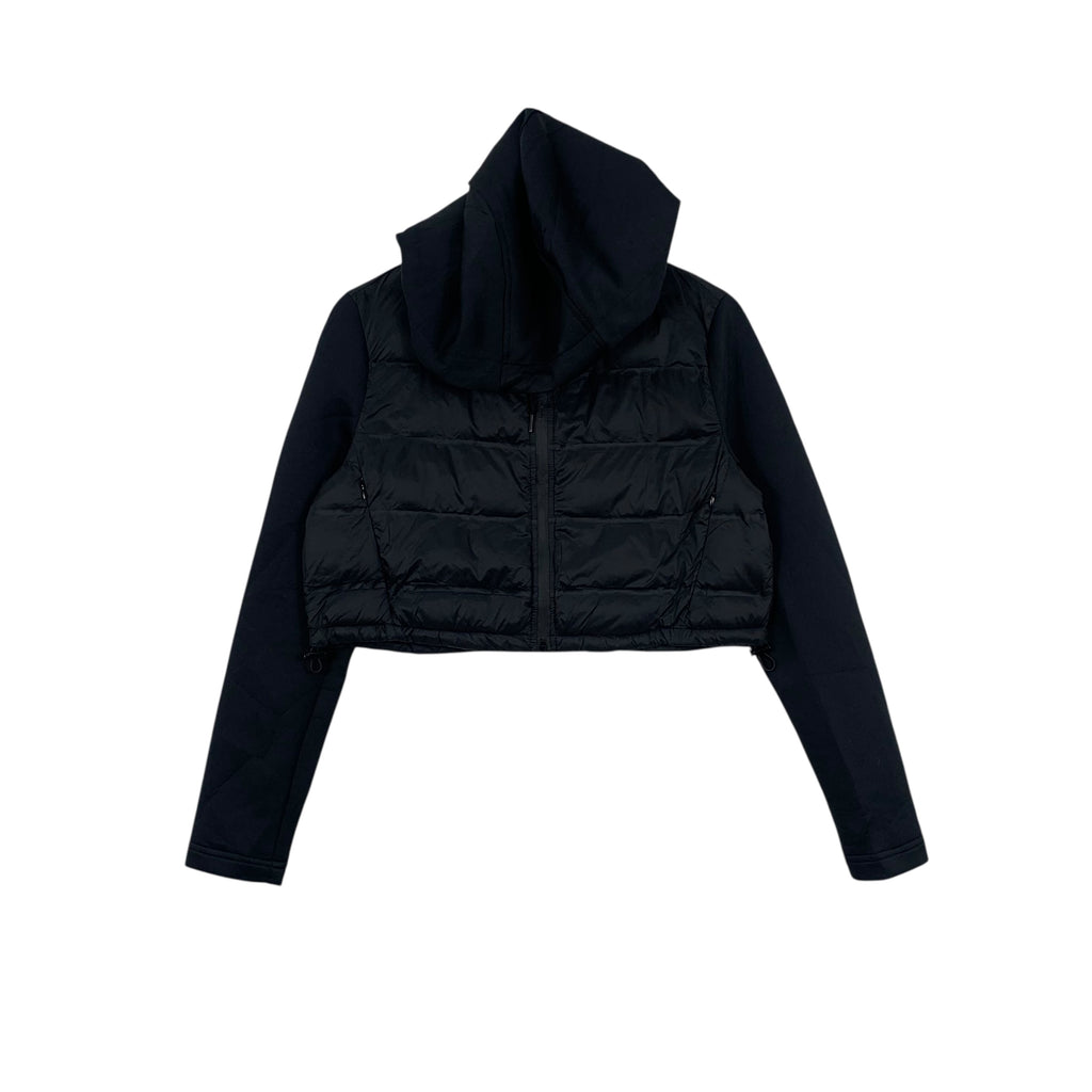 ZARA COLLECTION Quilted Classic Puffer Cropped Top Jacket Windbreaker Outdoor Hoodie