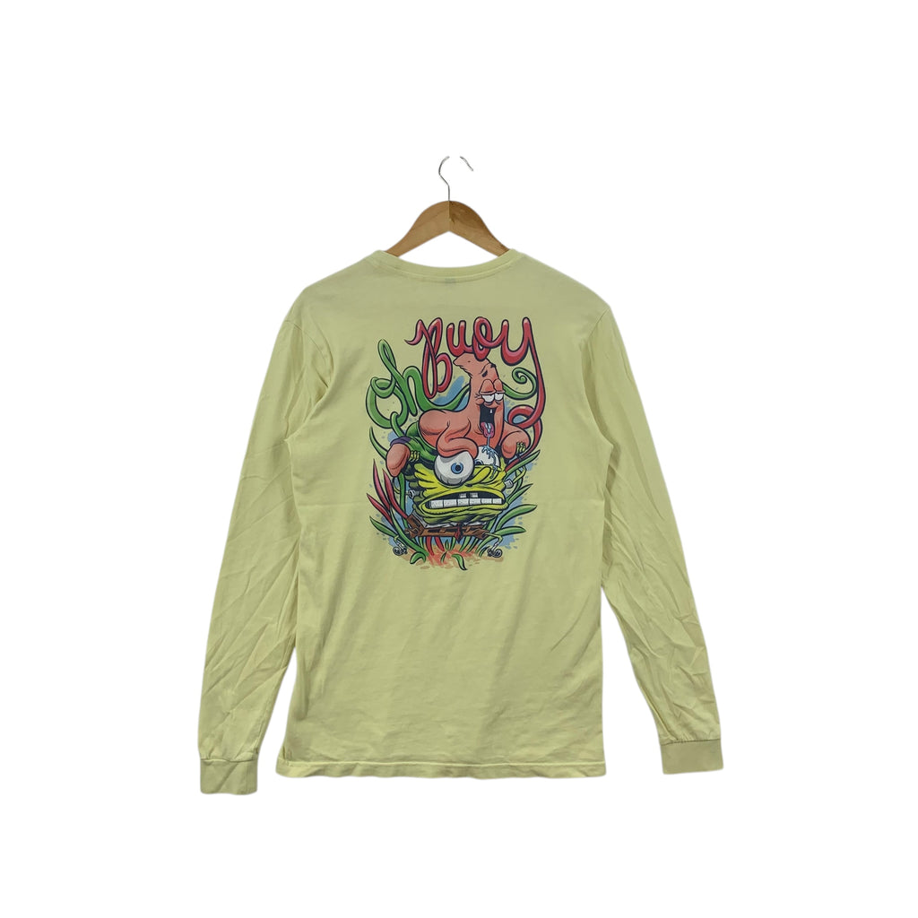 SPONGEBOB SQUAREPANTS H&M Divided Tee Shirt Top Long Sleeve
