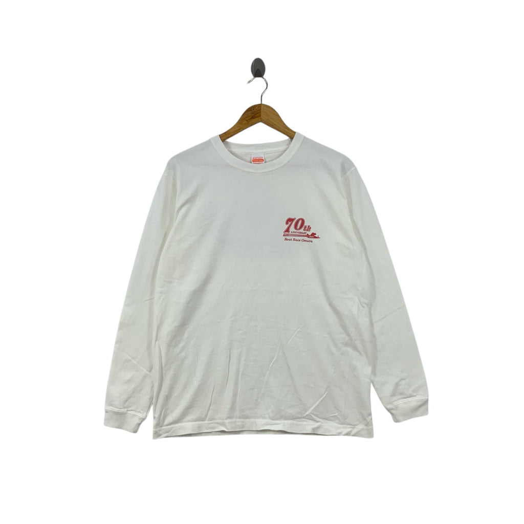 BOAT RACE OMURA Golden Helmet Grand Prix Japan Tee Shirt Top Long Sleeve