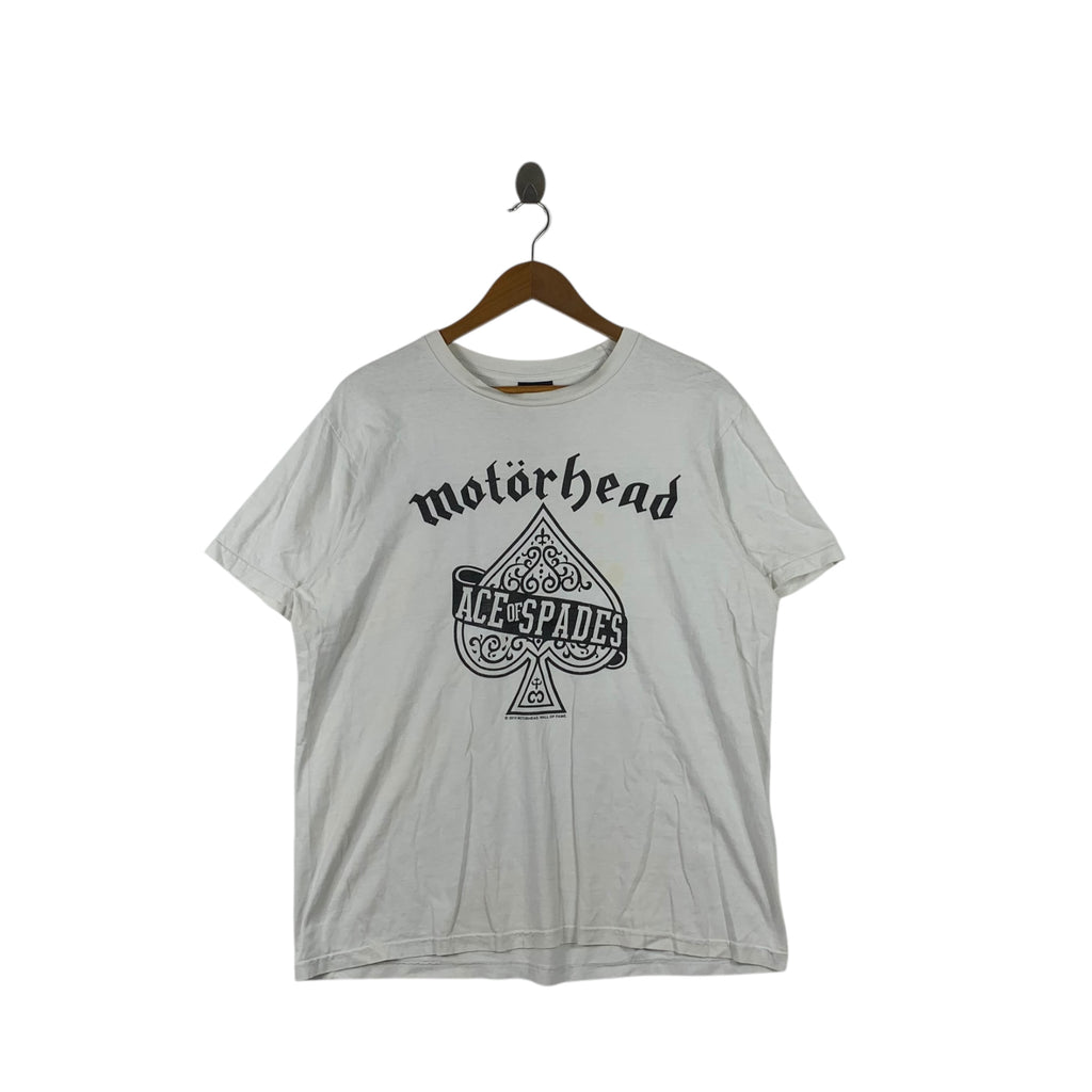 MOTORHEAD ACE OF SPADES Heavy Metal Band Promo Tee Shirt Top Tour Song Album