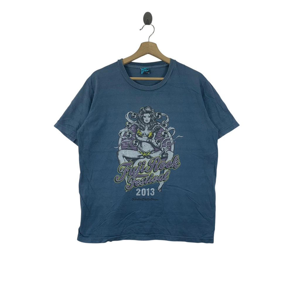 ROCKIN JELLY BEAN FUJI ROCK FESTIVAL 2013 Tee Shirt Official Merchandise Erostika Artist Top