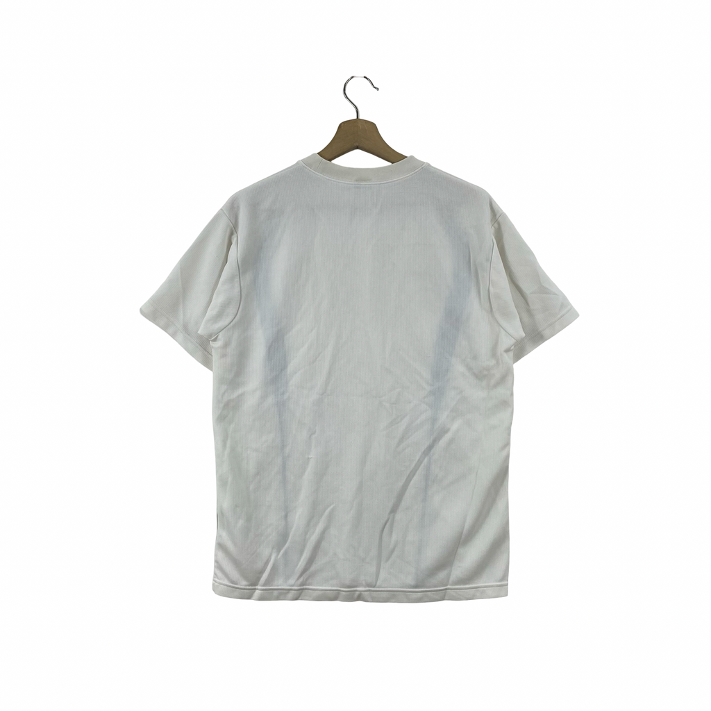 Vintage RAVENIK Minimalist Logo T-Shirt Crewneck Streetwear Casual