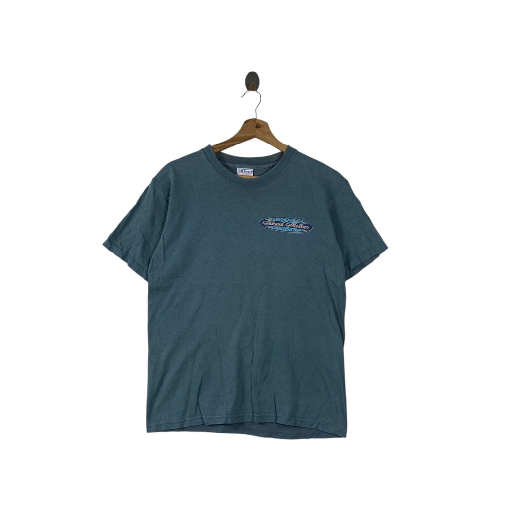 Vintage 90’ ISLAND MOTION HAWAII Guam Surf Tee Shirt Top Beach Summer Vacation