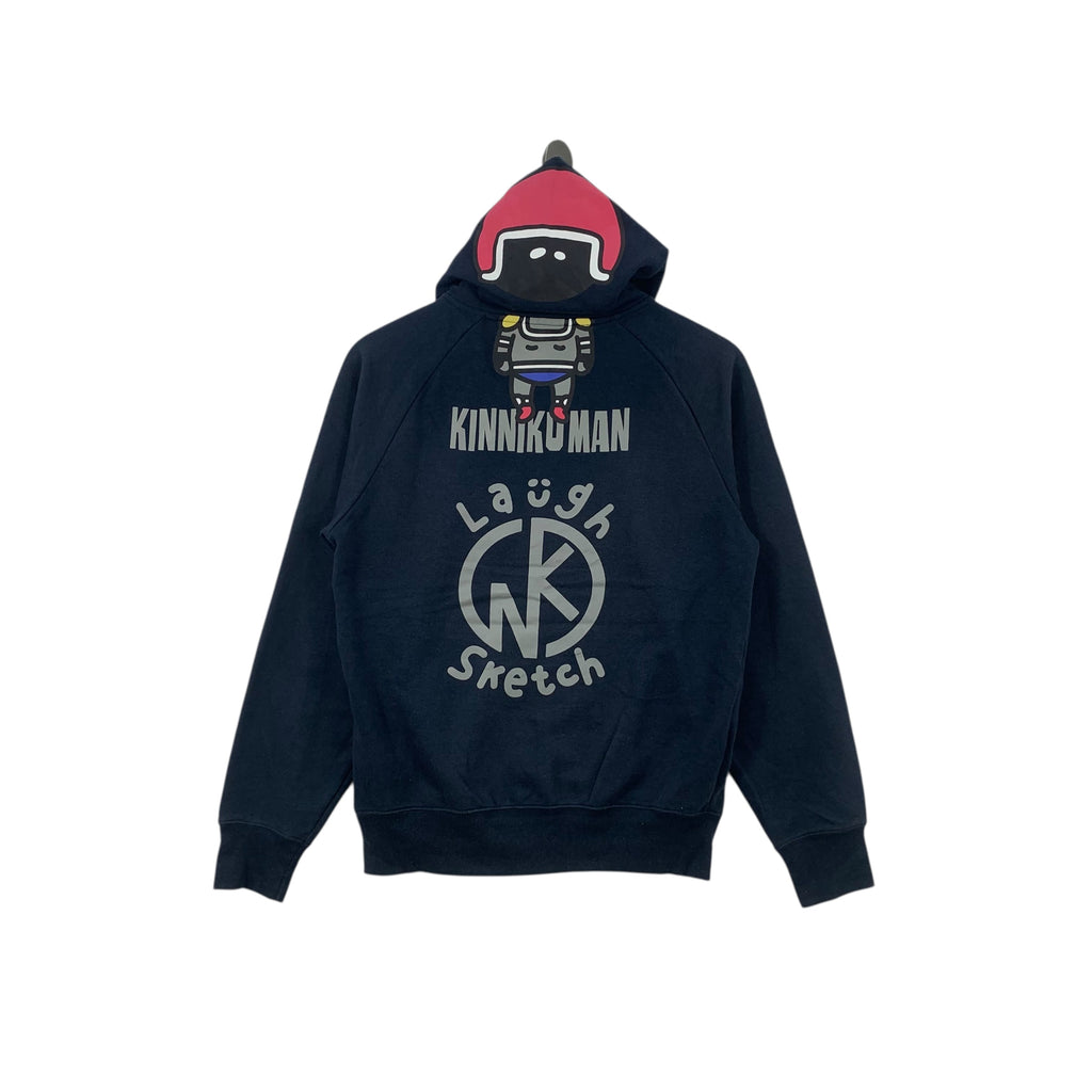 KINNIKUMAN ANIME MANGA Laugh Sketch Okada Momo Hoodie Sweatshirt Jumper Shonen