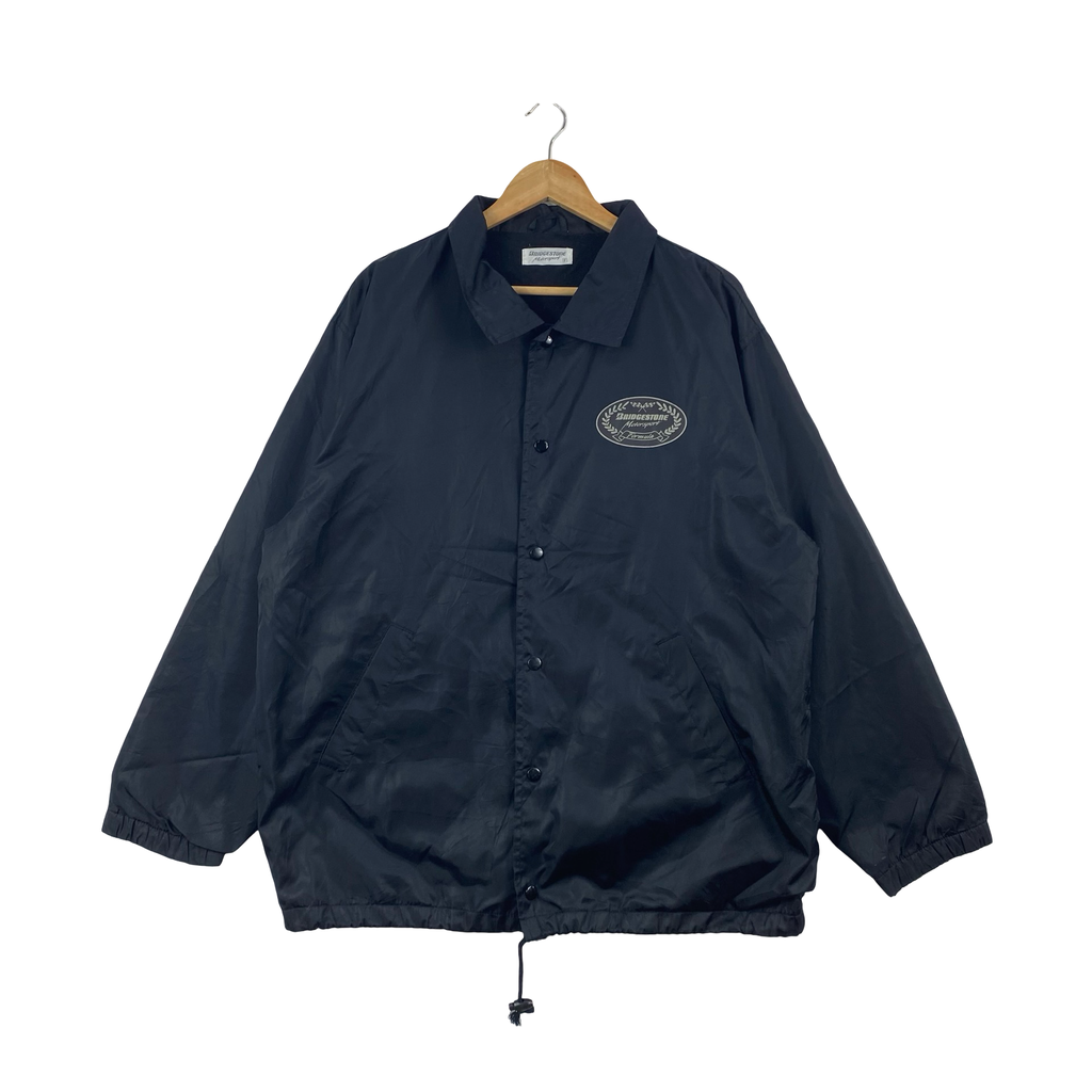 Vintage BRIDGESTONE MOTORSPORT Coach Button Up Racing Windbreaker