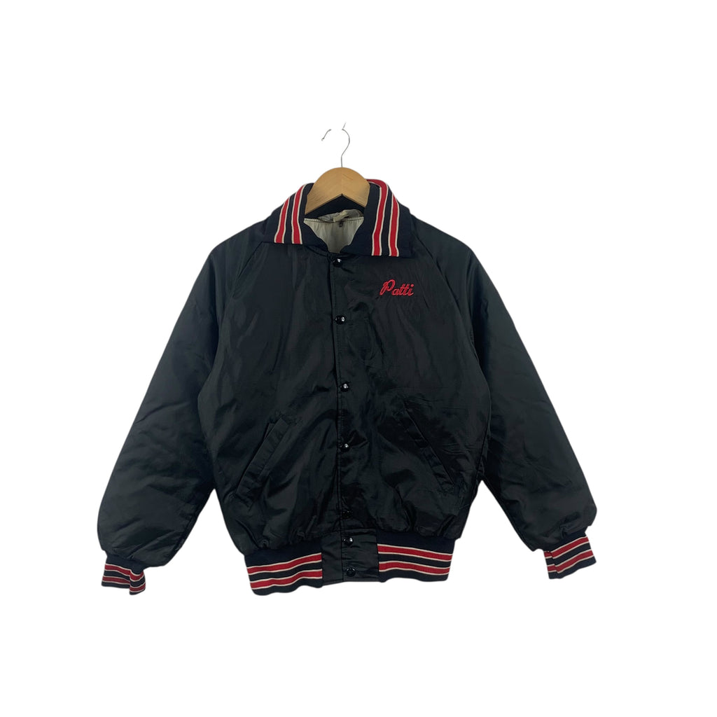 Vintage 80’ R. DOMRES MASONRY Varsity Bomber Jacket Windbreaker