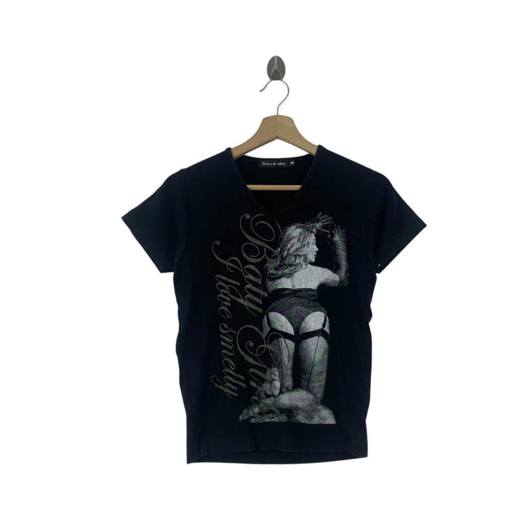 FUTURE TO FUTURE Glamour Girl Punk Rebel Tee Shirt Top Fotofolio Photography