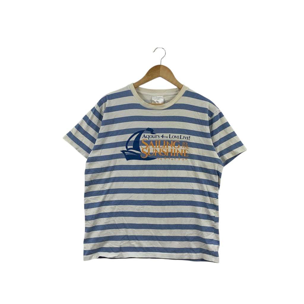 LOVE LIVE AQOURS School Idol Project Tee Shirt Top Sailing Sunshine Anime Manga