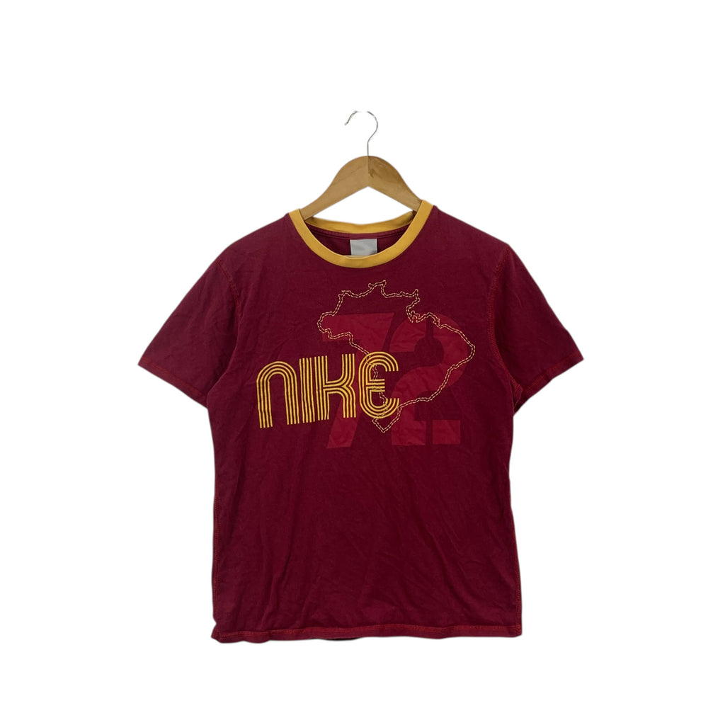 Vintage NIKE BRAZIL FOOTBALL Joga Bonito

Tee Shirt Top World Cup Soccer