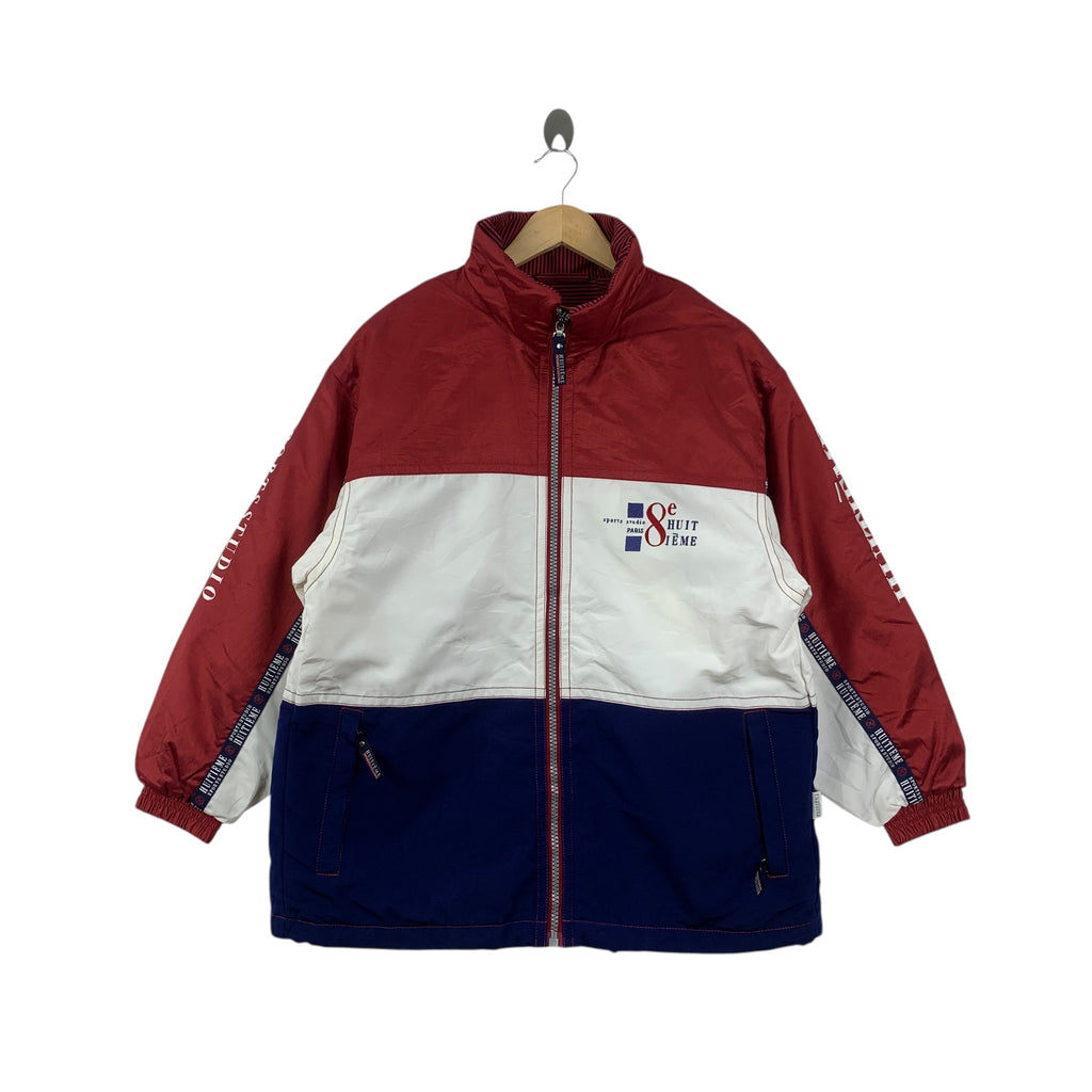 Vintage HUITIEME PARIS Sports Studio Collection Jacket Windbreaker Outdoor