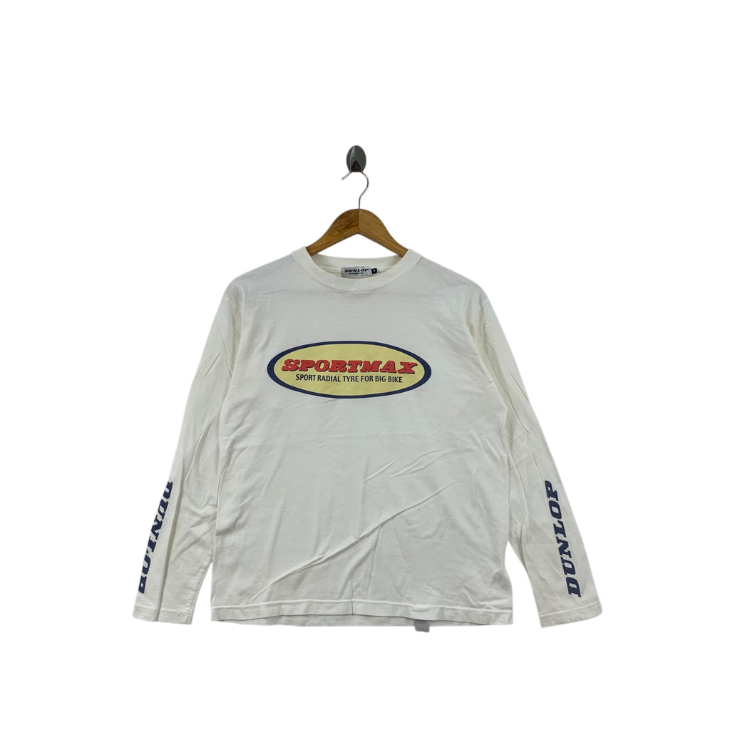DUNLOP MOTORSPORT SPORTMAX Radial Tyre Tee Shirt Top Big Bike Racing Team