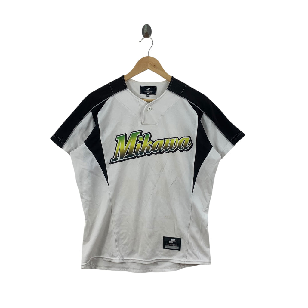 ANIME OBLIVION BATTERY Eko Mikawa Baseball Manga Jersey Tee Shirt Top Shonen Jump
