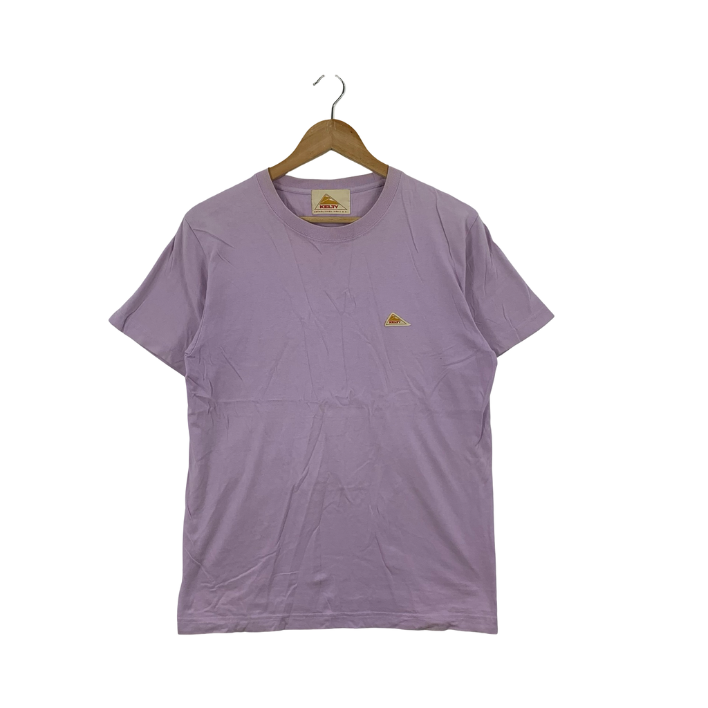 KELTY USA OUTDOOR Pastel Embossed Logo Tee Shirt National Park Hiking