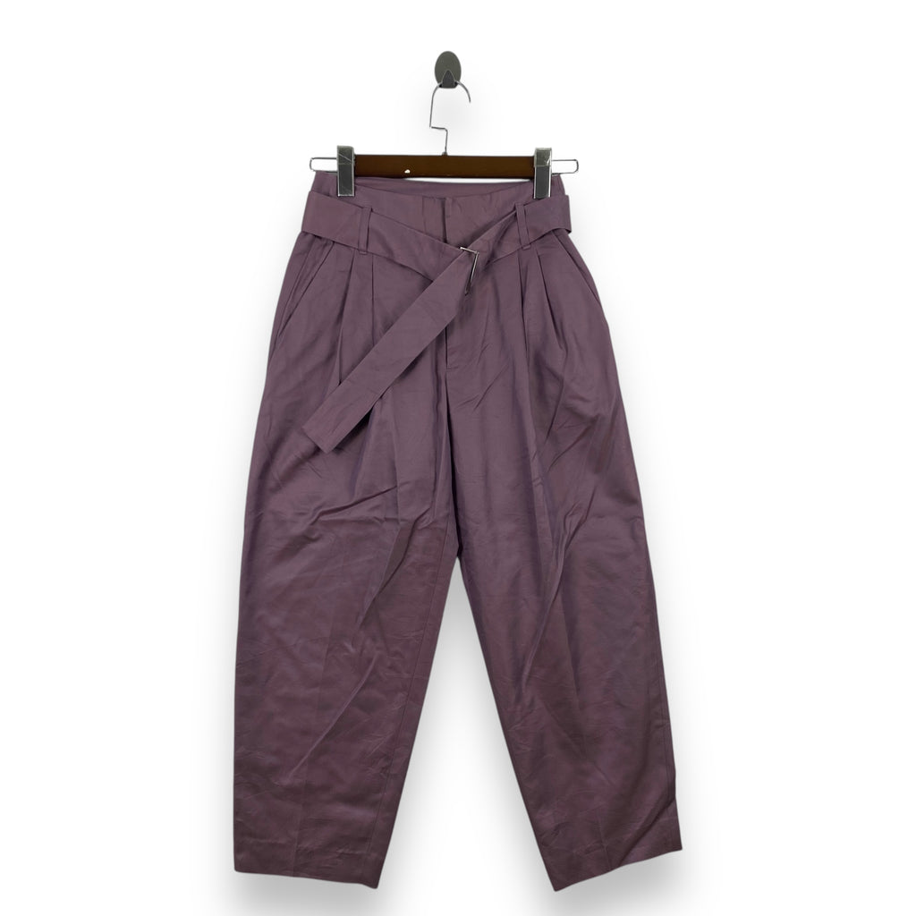 UNITED ARROWS Green Label Relaxing Women’s High Waist Tapered Pants With Belt