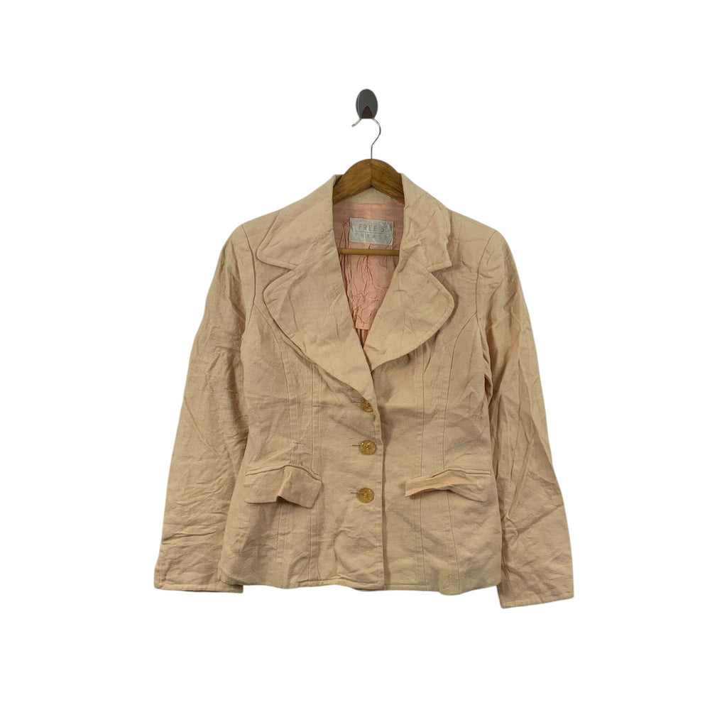 Vintage FREE’S PHRASE JAPAN Wide Notch Lapel Collar Jacket Coat Blazer