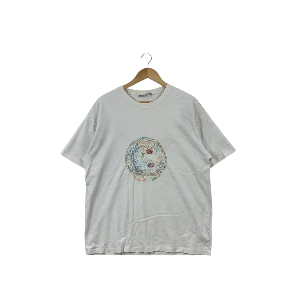 ANDERSSON BELL KOREA Scandinavian Abstract Baggy Tee Shirt Top Design Studio