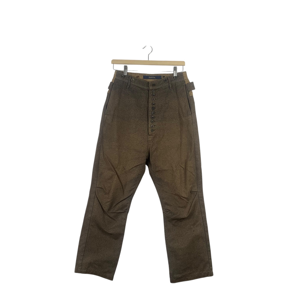 Vintage KAPITAL JAPAN x Kapital Kountry Denim Jeans Pant Trouser Waist Tabs