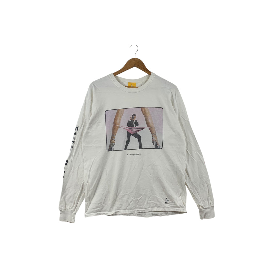 FR2 F**KING RABBITS Japan Spy Bond 007 Tee Shirt Top Long Sleeve