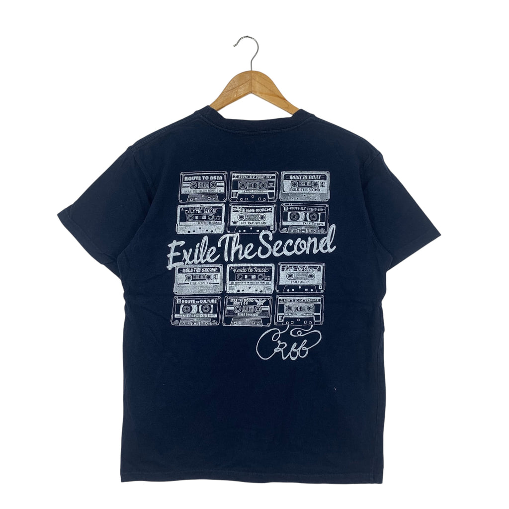 EXILE THE SECOND Live Tour 2017-2018 Tour Singer Tee Shirt Top Japan Music Group Official Concert Merchandise