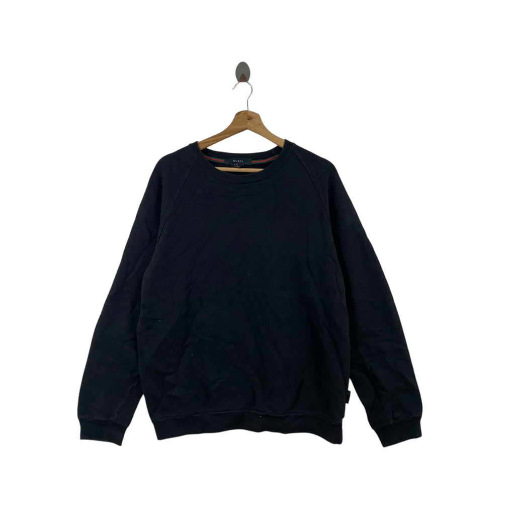 Vintage GUCCI Made In ITALY Minimalist Design Sweatshirt Sweater Pullover Jumper Striped