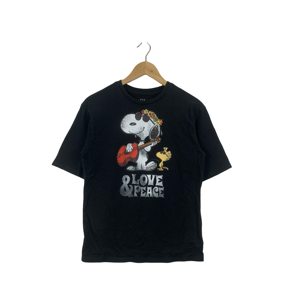 GAP X PEANUTS Snoopy Love & Peace Tee Shirt Top Collection
