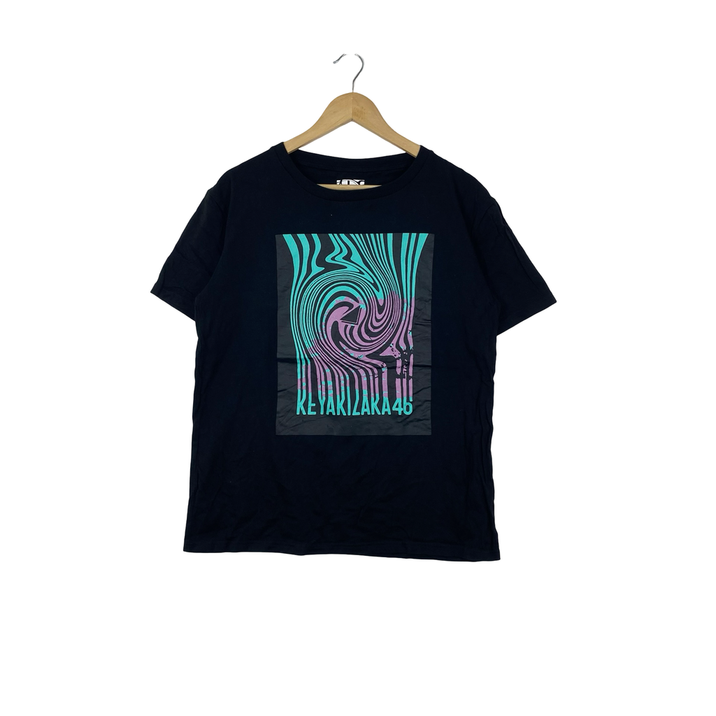 Vintage KEYAKIZAKA46 Japanese Idol Group Graphic T-Shirt Streetwear Concert Merchandise