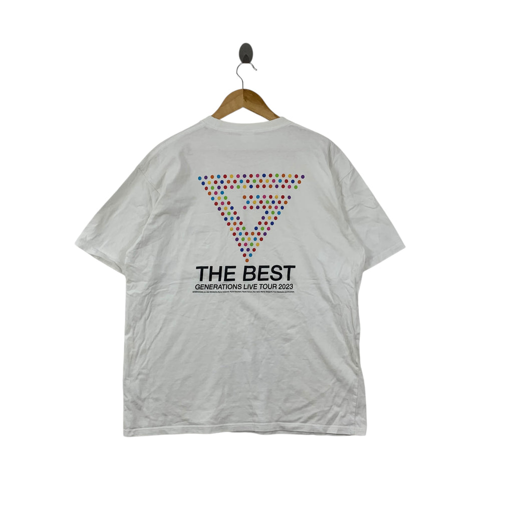 EXILE TRIBE GENERATIONS Idol Band The Best 2023 Tour Tee Shirt Top Japan J Pop