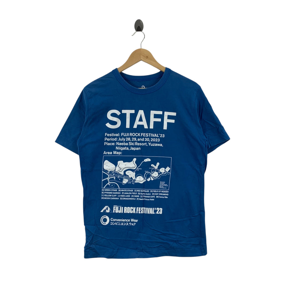 FUJI ROCK FESTIVAL x Hiroshi Fujiwara The Conveni Tee Shirt Top Fragment Design