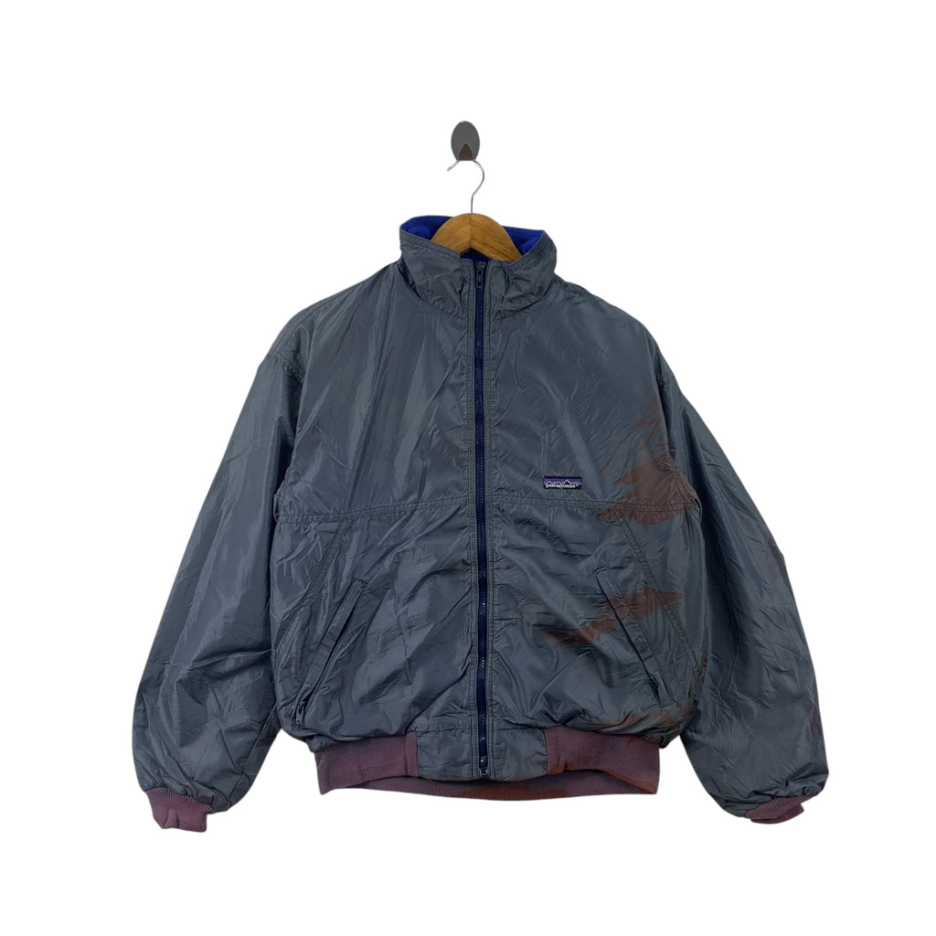 Vintage 90’ PATAGONIA Made In USA Outdoor Trashed Jacket Windbreaker Thermal