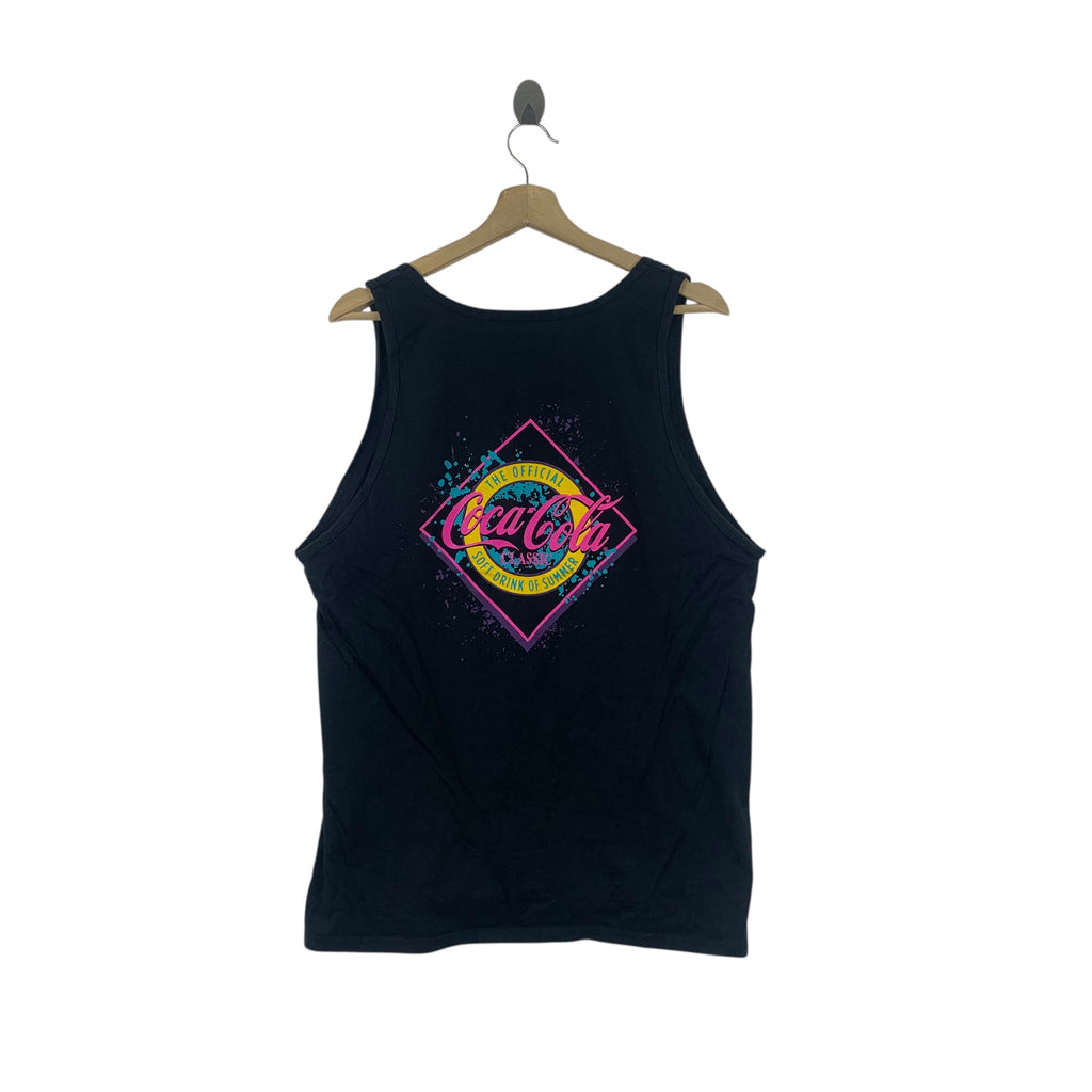 COCA COLA COKE Soft Drink Of Summer Tank Top Tee Shirt Beach Vacation