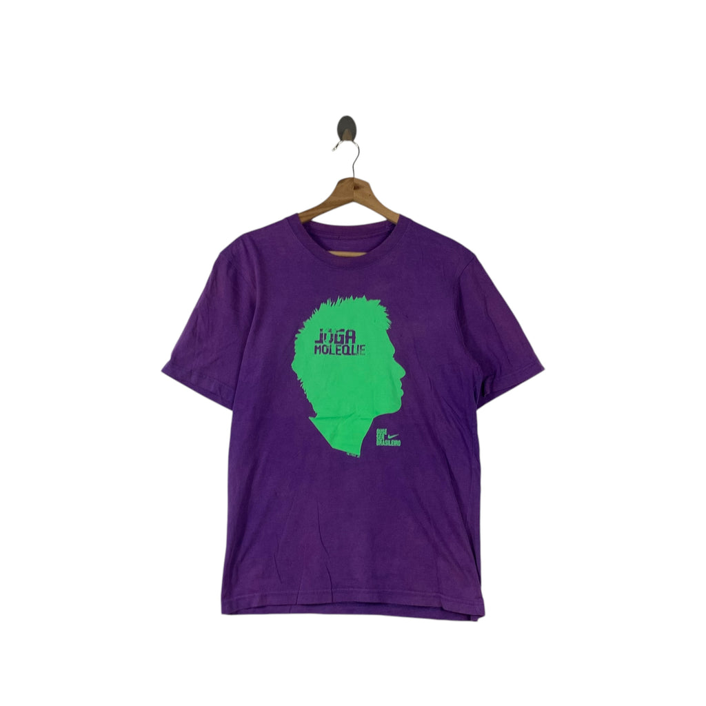 NIKE JOGA MOLEQUE Natural Sun Faded Neymar Jr. Tee Shirt Top Brasileiro Football