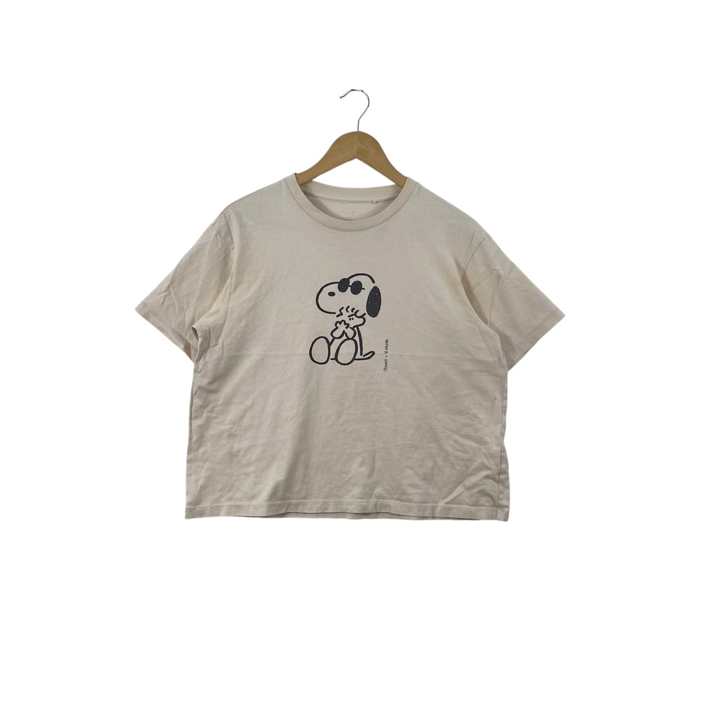 UNIQLO UT x PEANUTS x Yu Nagaba Snoopy Graphic Tee Shirt Short Sleeve