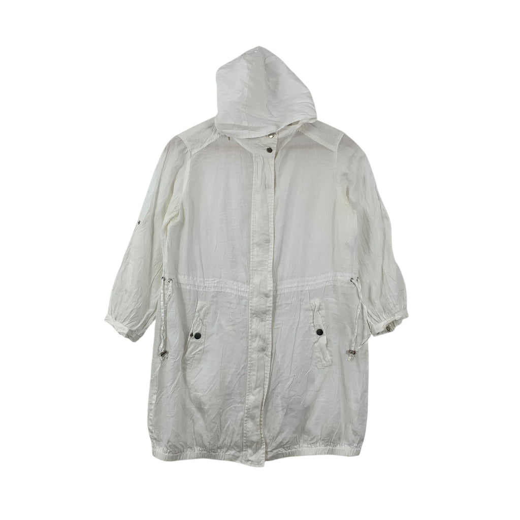 Vintage K.T LINO JAPAN Collection Linen Outdoor Jacket Hoodie Windbreaker