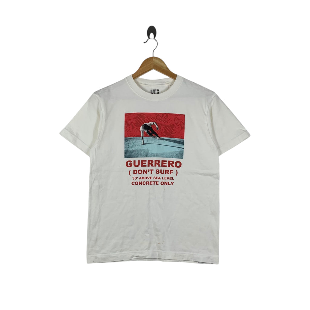 UNIQLO x TOMMY GUERRERO Bones Brigade  Tee Shirt Top Skateboard Legend