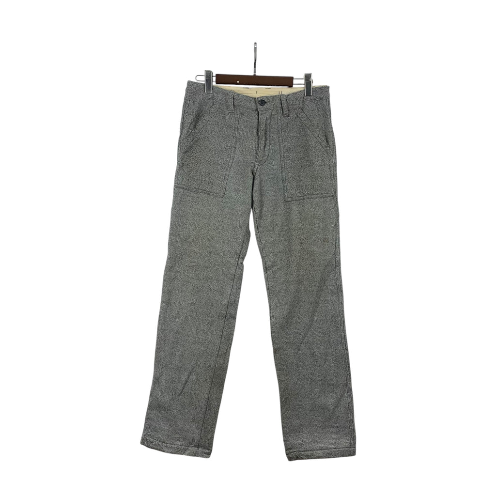 Vintage HARRIS PARIS Patch Pockets Bush Pant Trouser Casual Workwear Bottom