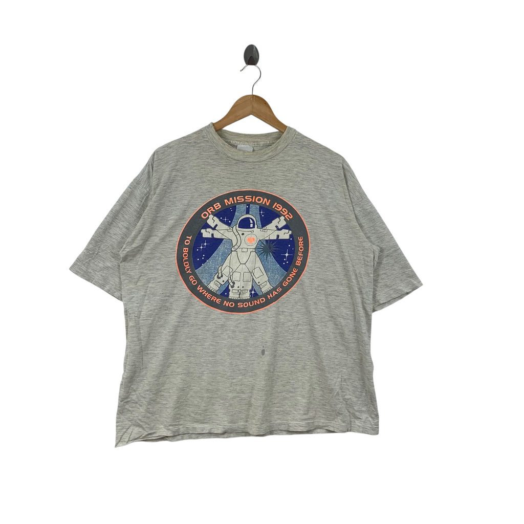 Vintage ORB MISSION British Electronic Group The Orb Tee Shirt Top