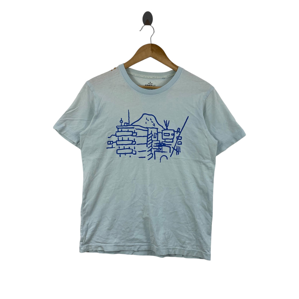 Vintage UNIQLO  SPRZ NY Jason Polan Graphic T-Shirt Sketch Art  Japan Streetwear